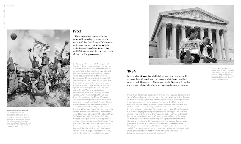 Aper&ccedil;u du contenu_The History of the USA Year by Year