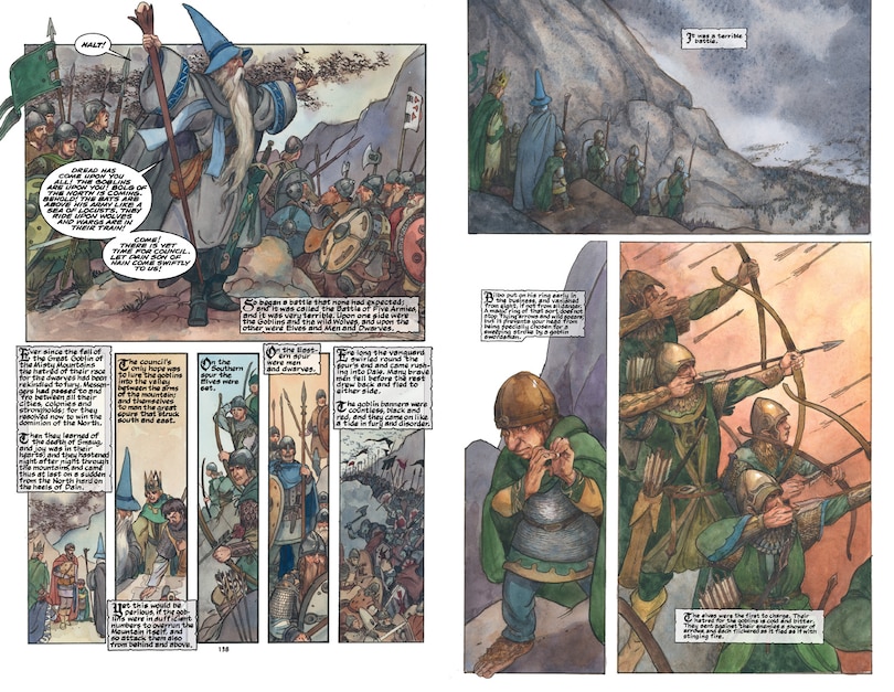 Sample content 5_The Hobbit Graphic Novel: Revised and Expanded