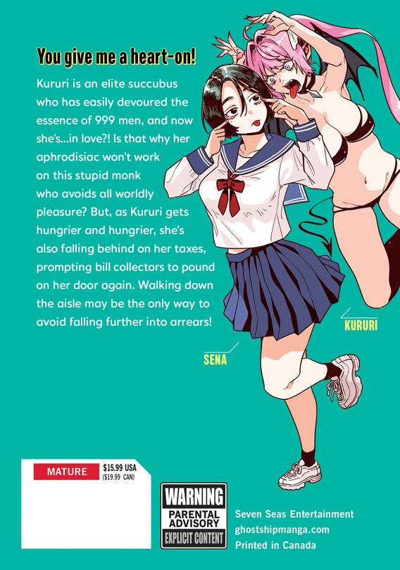 Back cover_The Hungry Succubus Wants to Consume Him Vol. 2