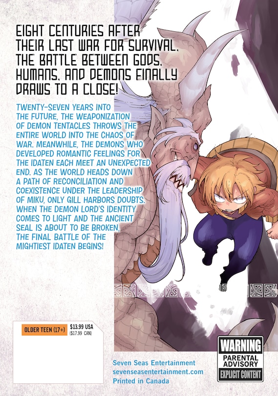 Couverture arrière_The Idaten Deities Know Only Peace Vol. 9