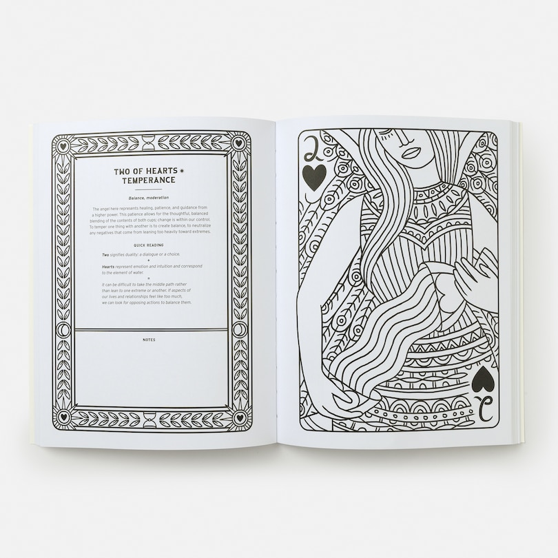 Sample content 4_The Illuminated Tarot Coloring Book