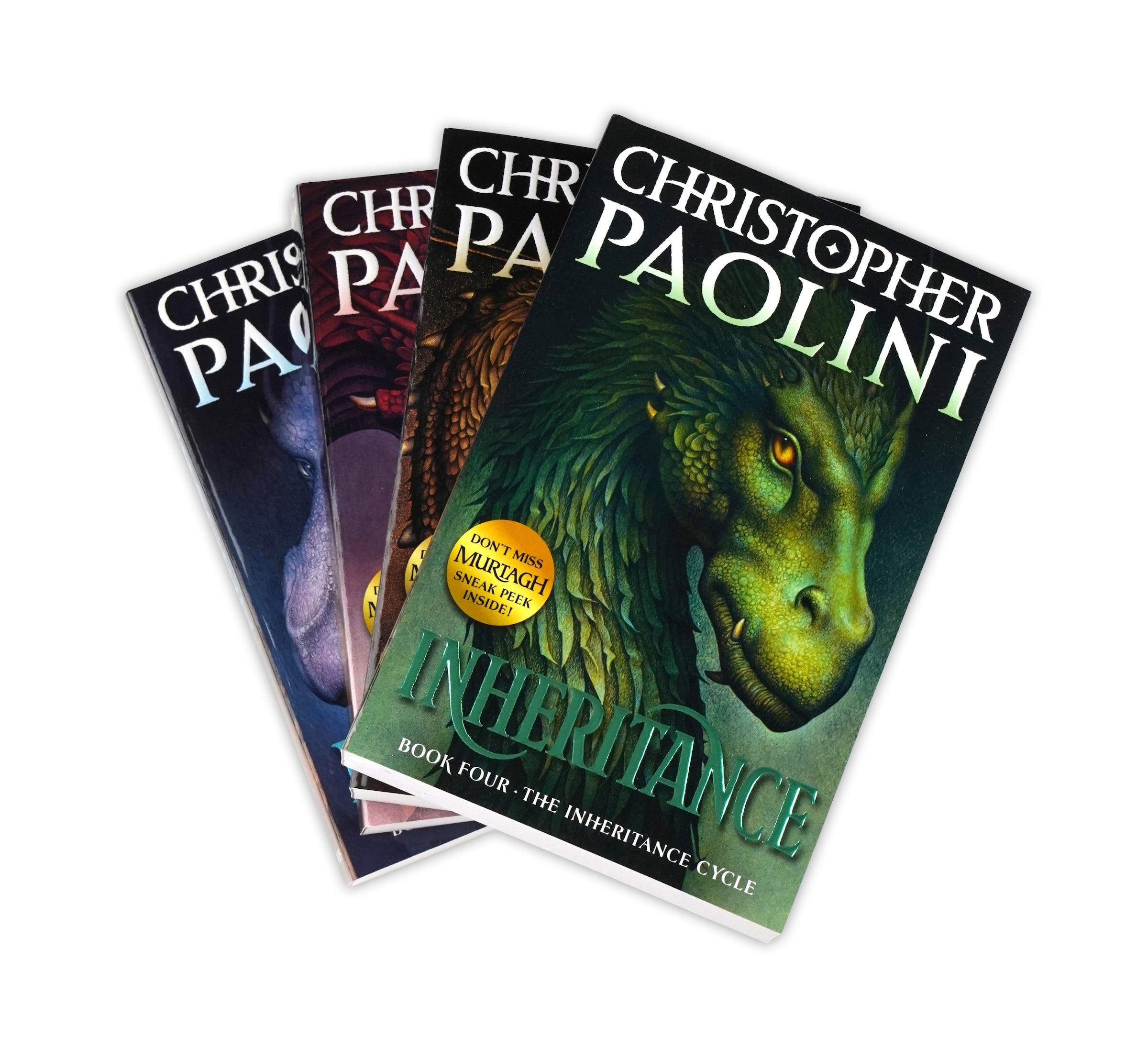 The Inheritance Cycle 4-book Trade Paperback Boxed Set: Eragon