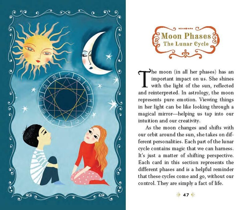 Aper&ccedil;u du contenu 4_The Junior Astrologer's Oracle Deck and Guidebook