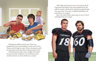 Aperçu du contenu_The Kelce Brothers: A Little Golden Book Biography