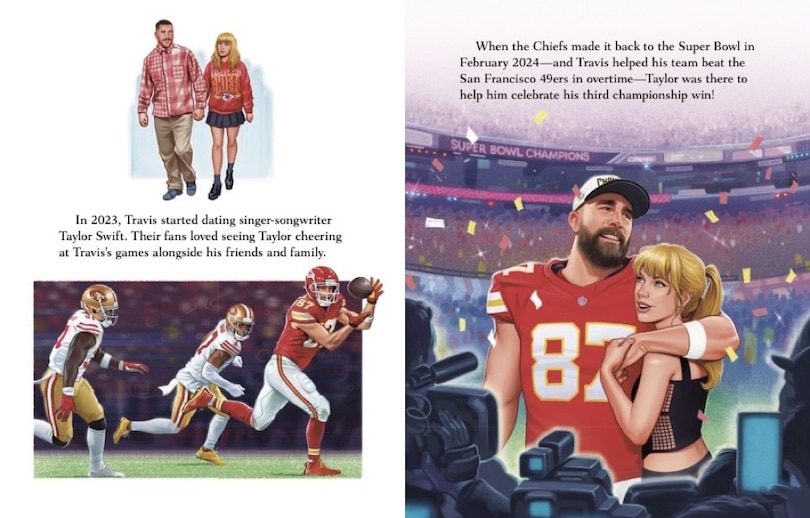 Aperçu du contenu 3_The Kelce Brothers: A Little Golden Book Biography