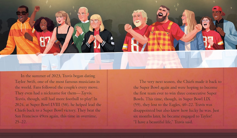 Aper&ccedil;u du contenu_The Kelce Brothers: A Who HQ Illustrated Biography
