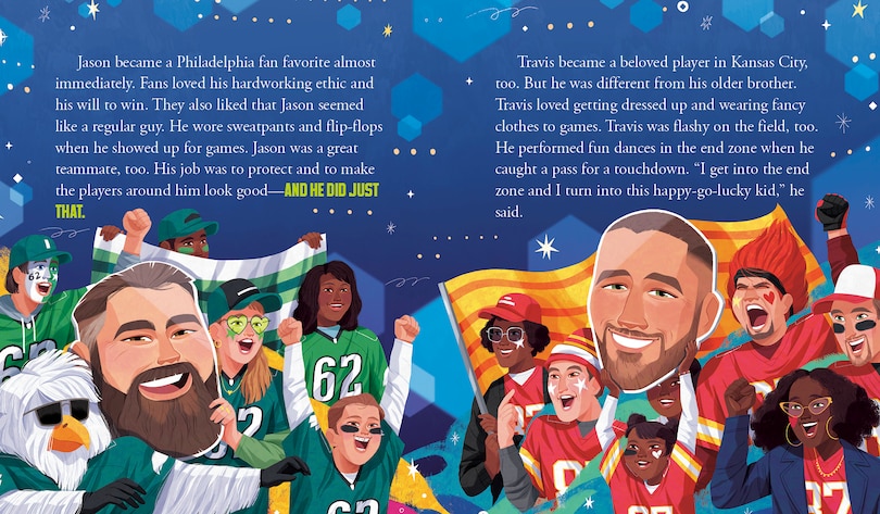 Aper&ccedil;u du contenu 2_The Kelce Brothers: A Who HQ Illustrated Biography