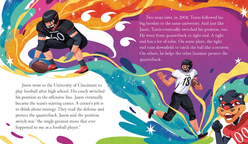 Aper&ccedil;u du contenu 3_The Kelce Brothers: A Who HQ Illustrated Biography