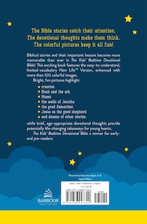 Back cover_The Kids' Bedtime Devotional Bible: NLV [Aqua Stars]