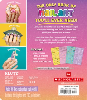 Back cover_The Klutz Book of Nail Art