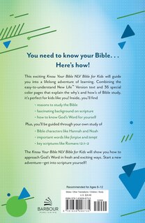 Back cover_The Know Your Bible NLV Bible for Kids [Boy cover]