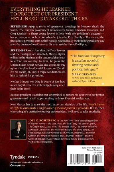 Back cover_The Kremlin Conspiracy: A Marcus Ryker Series Political and Military Action Thriller