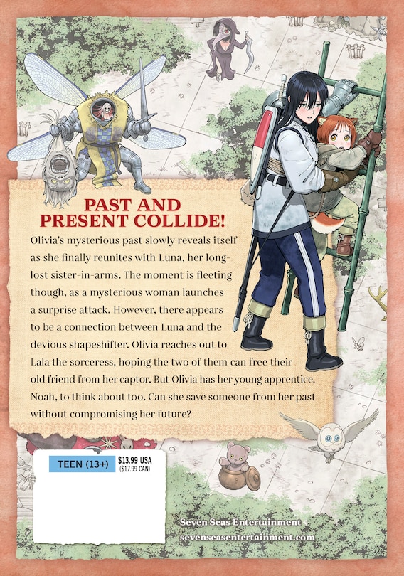 Back cover_The Lady Knight and the Beast-Eared Child Vol. 4