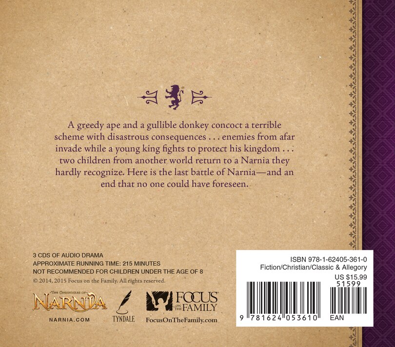 Back cover_The Last Battle