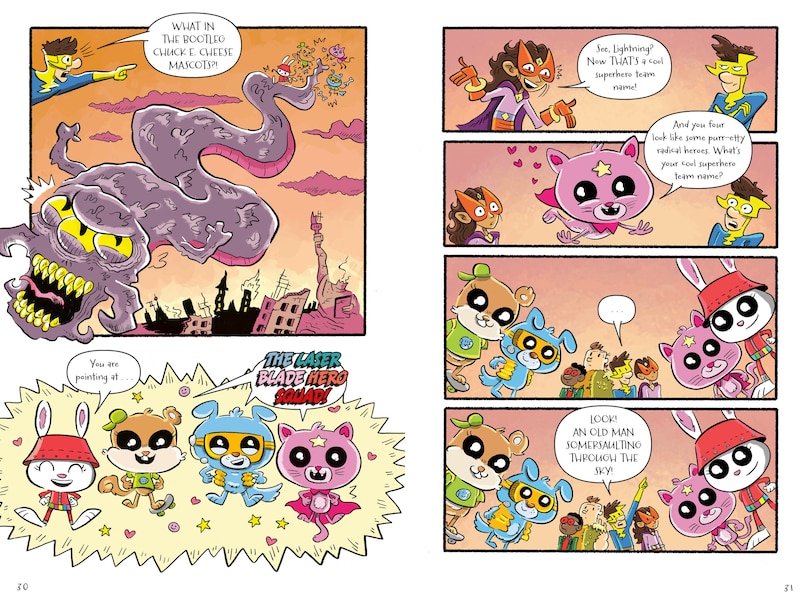 Aperçu du contenu 4_The Last Comics on Earth: A Song of Swords and Stuffies