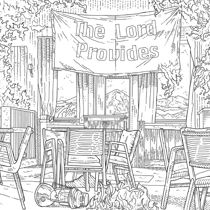 Aper&ccedil;u du contenu_The Last of Us Unofficial Coloring Book