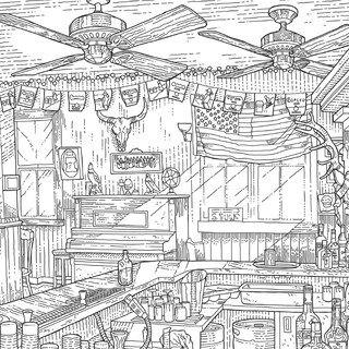 Aper&ccedil;u du contenu 2_The Last of Us Unofficial Coloring Book