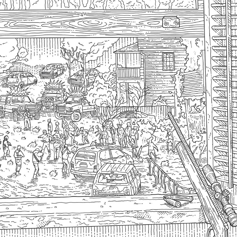 Aper&ccedil;u du contenu 3_The Last of Us Unofficial Coloring Book