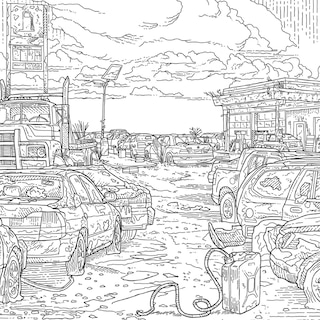 Aper&ccedil;u du contenu 4_The Last of Us Unofficial Coloring Book