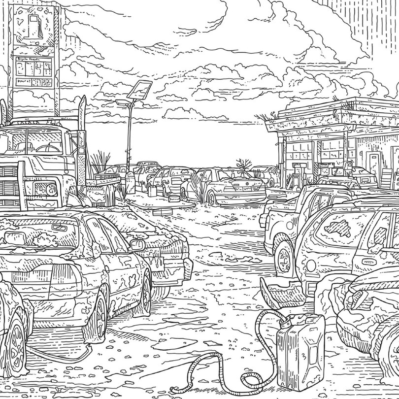 Aper&ccedil;u du contenu 4_The Last of Us Unofficial Coloring Book