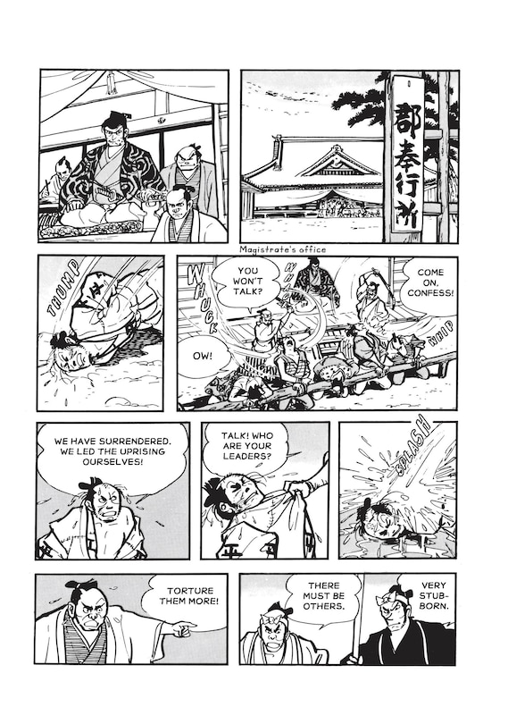 Aper&ccedil;u du contenu_The Legend of Kamui: Volume Four