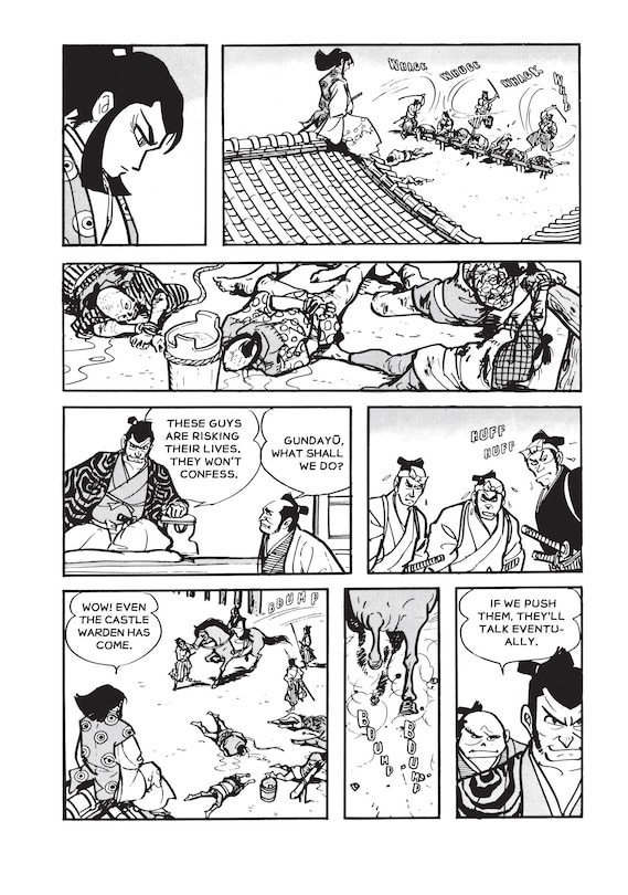 Aper&ccedil;u du contenu 2_The Legend of Kamui: Volume Four