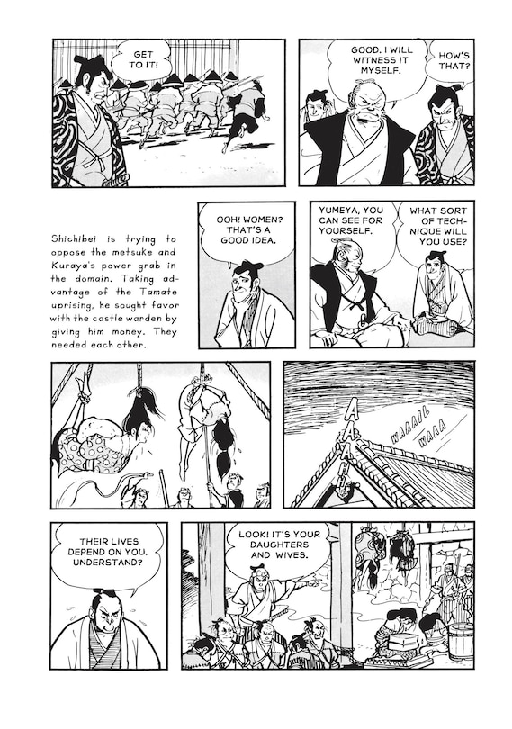 Aper&ccedil;u du contenu 4_The Legend of Kamui: Volume Four