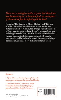 Back cover_The Legend of Sleepy Hollow and Other Stories