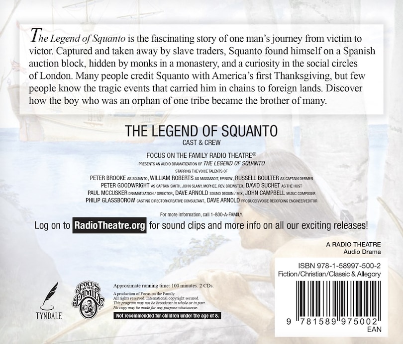 Back cover_The Legend Of Squanto