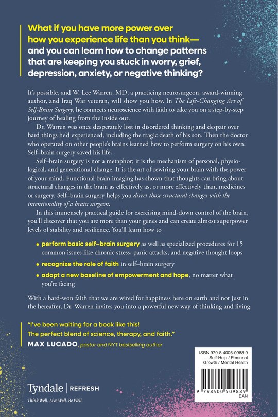 Back cover_The Life-Changing Art of Self-Brain Surgery