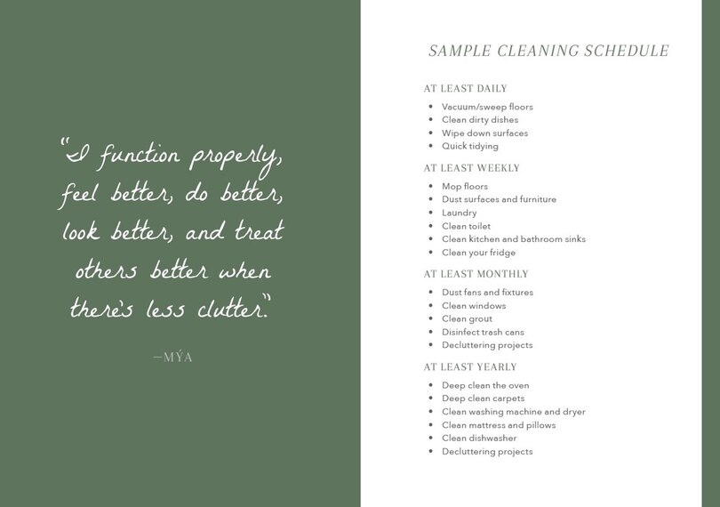 Sample content 4_The Little Book of Cleaning Tips