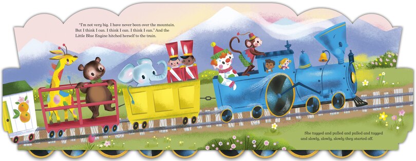 Aperçu du contenu_The Little Engine That Could: A Book with Wheels