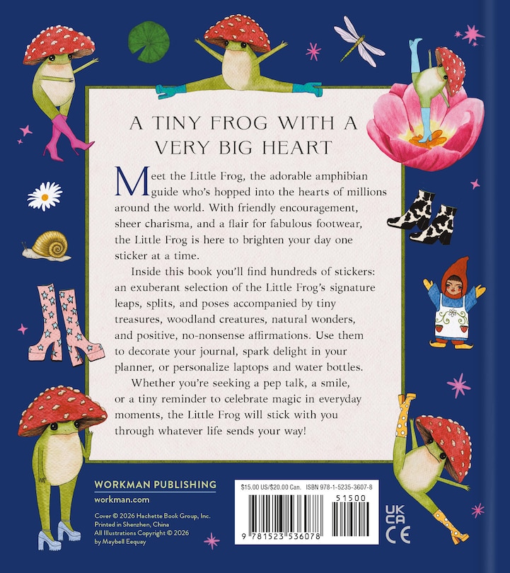 Back cover_The Little Frog Sticker Book