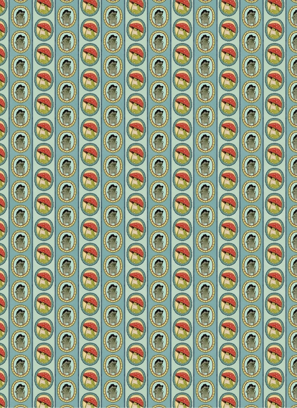 Sample content_The Little Frog Wrapping Paper Book