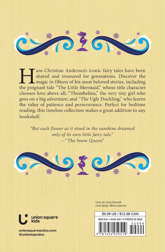 Back cover_The Little Mermaid & Other Tales
