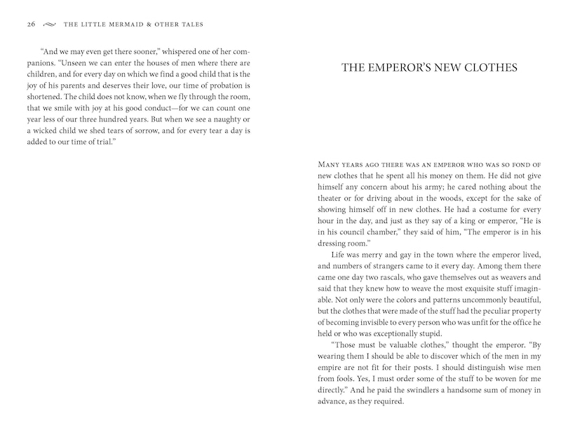 Sample content_The Little Mermaid & Other Tales