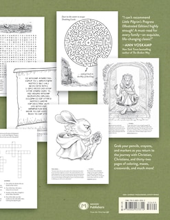 Back cover_The Little Pilgrim's Progress Illustrated Edition Coloring and Activity Book