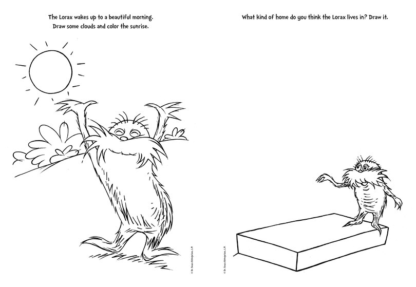 Sample content 2_The Lorax Deluxe Doodle Book