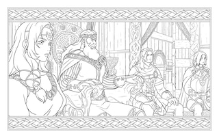 Sample content 2_The Lord of the Rings: The War of the Rohirrim Official Colouring Book