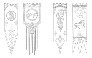 Sample content 3_The Lord of the Rings: The War of the Rohirrim Official Colouring Book