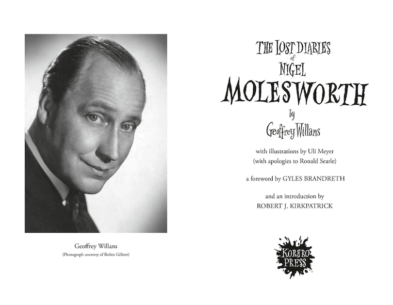 Aper&ccedil;u du contenu_The Lost Diaries of Nigel Molesworth