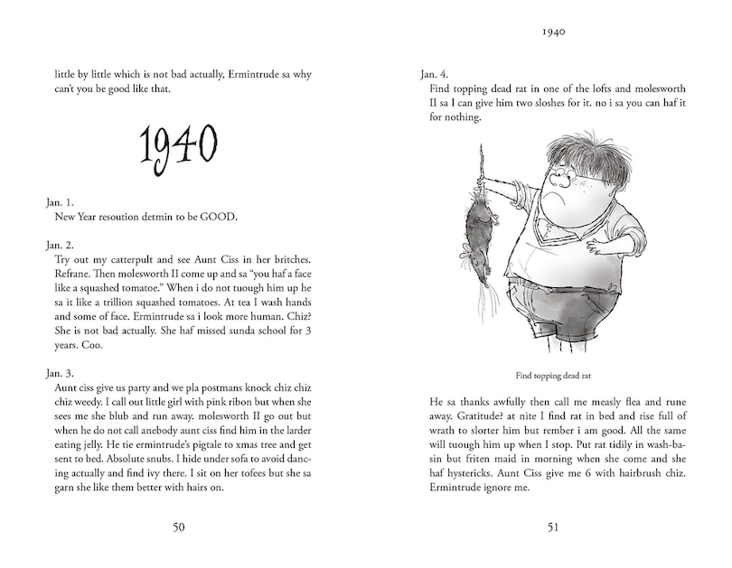 Aper&ccedil;u du contenu 3_The Lost Diaries of Nigel Molesworth