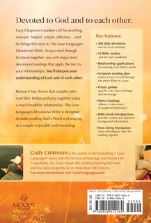 Couverture arri&egrave;re_The Love Languages&reg; Devotional Bible, Hardcover Edition