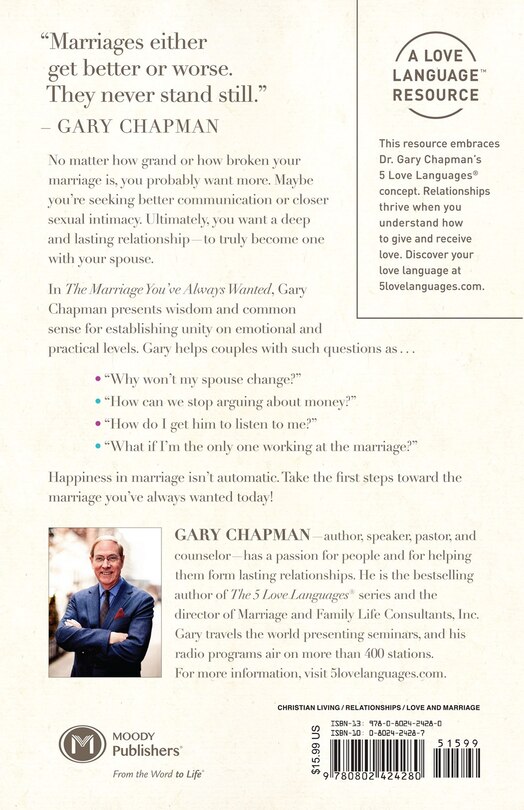 Back cover_The Marriage You've Always Wanted