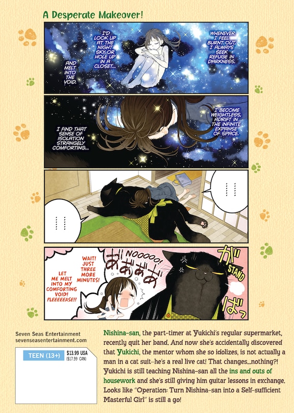 Back cover_The Masterful Cat Is Depressed Again Today Vol. 10
