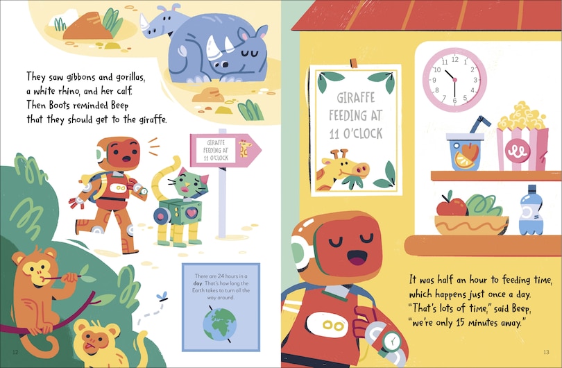 Aper&ccedil;u du contenu_The Math Adventurers: A Day at the Zoo