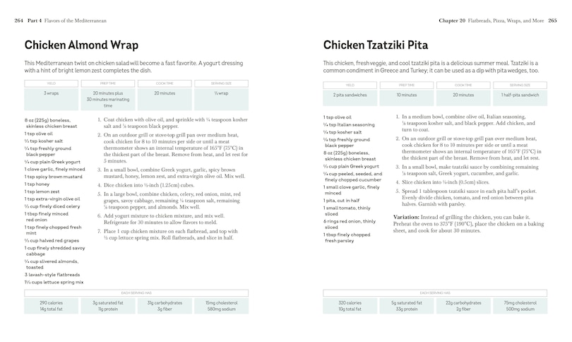 Sample content 2_The Mediterranean Diet Guide and Cookbook