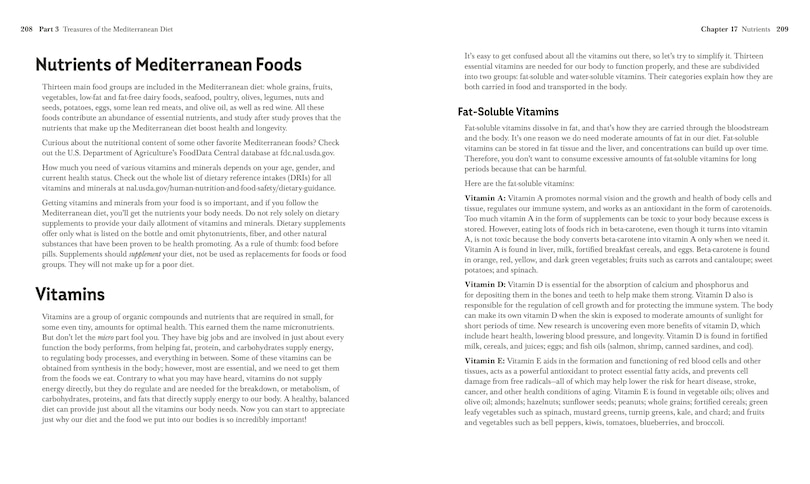 Sample content 3_The Mediterranean Diet Guide and Cookbook