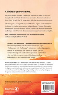 Couverture arrière_The Message Deluxe Gift Bible (Leather-Look, Pink and Gold Waves)