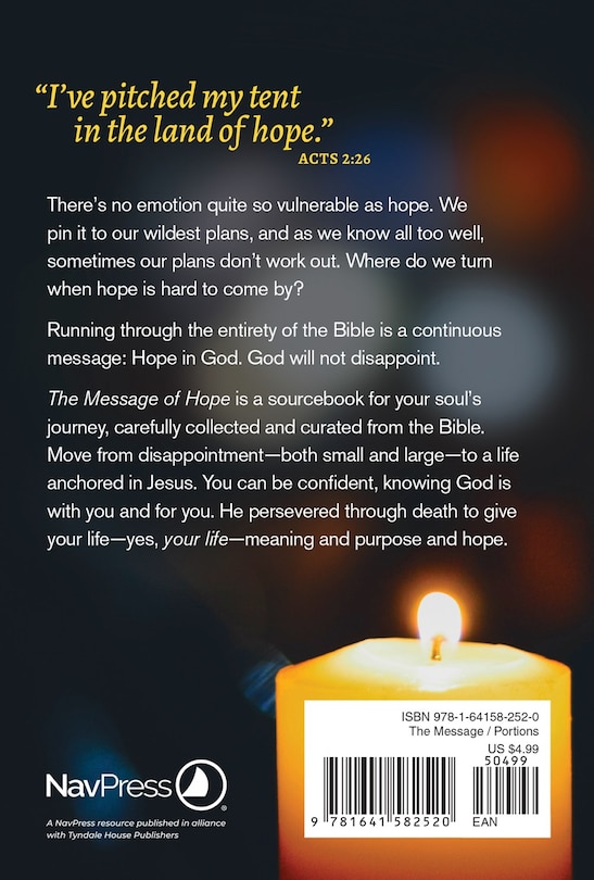 Back cover_The Message Of Hope (softcover)